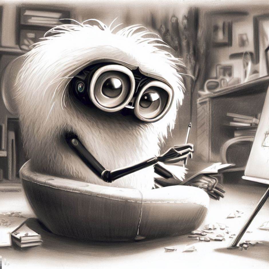 self portrait of artificial intelligence named DALL-E